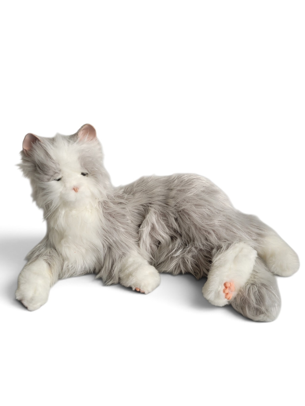 Joy For All Realistic Mechanical Plush Cat Grey